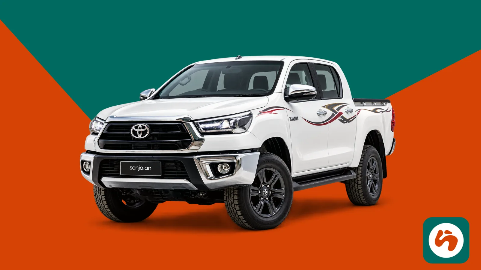 Kereta sewa Toyota Hilux 2.4 (Diesel)