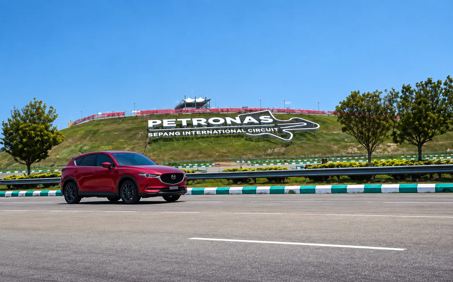 driving to sepang